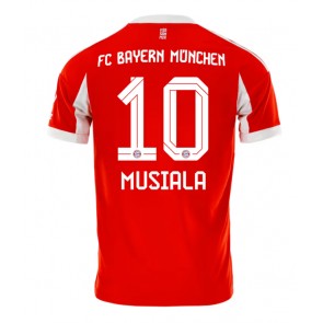 Bayern Munich Jamal Musiala #10 Replika Hjemmebanetrøje 2025-26 Kortærmet